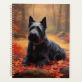 Scottish Terrier en automne Leaves Fall Inspire (Devant)