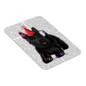 Scottish Terrier en Party Pet Magneet (Rechterzijde)