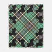 Scottish Terrier Fleece Blanket (Voorkant)
