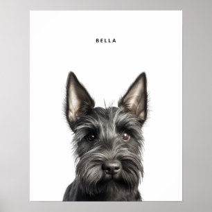 Scottish Terrier gepersonaliseerde print