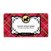 Scottish Terrier Gift Labels (Voorkant)