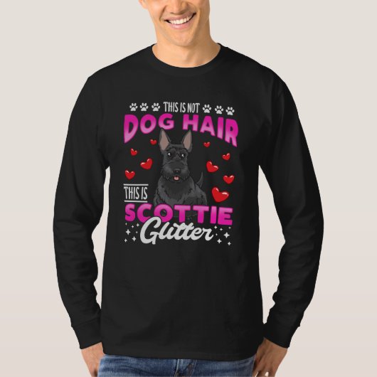 Scottish Terrier grappig Gezegde T-shirt (Voorkant)