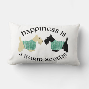 Scottish Terrier Happiness Pillow Kussen