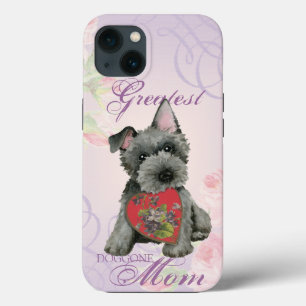 Scottish Terrier Heart Mam iPhone 13 Hoesje