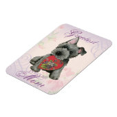 Scottish Terrier Heart Mom Magnet (Côté Gauche)