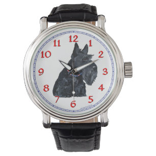 Scottish Terrier Horloge