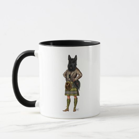 Scottish Terrier in Kilt Mok (Links)