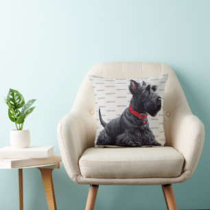 Scottish Terrier in Kussen