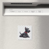 Scottish Terrier in Magneet (Insitu (Vaatwasser))