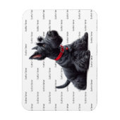 Scottish Terrier in Magneet (Verticaal)