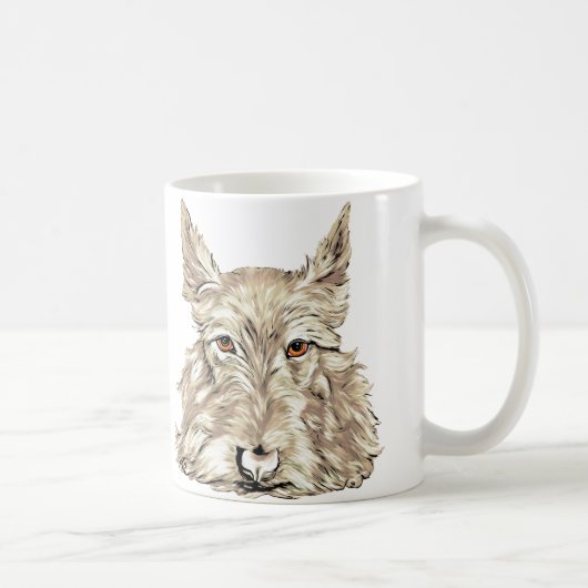 Scottish Terrier in Wheaten Koffiemok (Rechts)