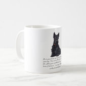 Scottish Terrier Keepomwille - MALE Dog Koffiemok (Voorkant links)