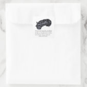 Scottish Terrier Keepsakes - MALE Vierkante Sticker (Tas)