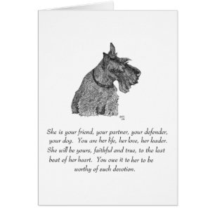 Scottish Terrier Keepsakes - VROUW