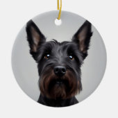 Scottish Terrier Keramisch Ornament (Voorkant)
