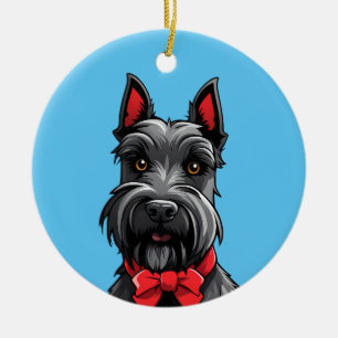 Scottish Terrier Keramisch Ornament