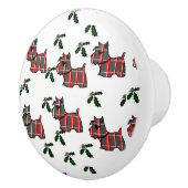 Scottish Terrier Keramische Knop (Rechts)