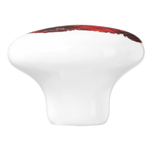 Scottish Terrier Knobs Keramische Knop (Zijkant)