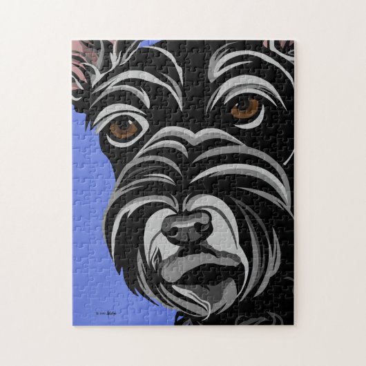 Scottish Terrier Legpuzzel (Verticaal)