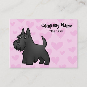 Scottish Terrier Love Visitekaartje