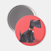 Scottish Terrier Magneet (Voorkant / Achterkant)