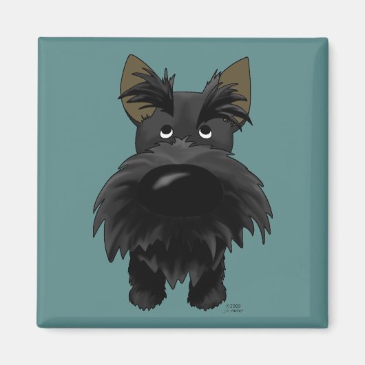 Scottish Terrier Magnet (Devant)