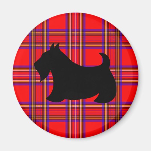 Scottish Terrier Magnet Magneet (Voorkant)