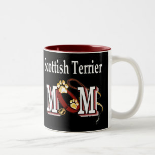Scottish Terrier MOM Gifts Tweekleurige Koffiemok
