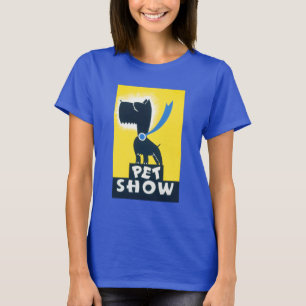 Scottish Terrier Pet Show Pop-Art T-shirt