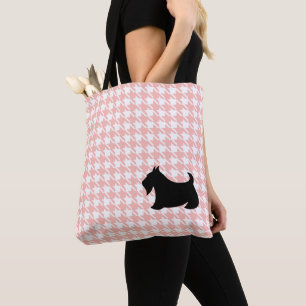 Scottish Terrier Pink Canvas tas