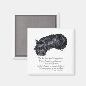 Scottish Terrier Rainbow Bridge Magneet (Voorkant / Achterkant)