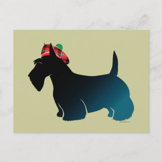 Scottish Terrier Red Play Pet Briefkaart