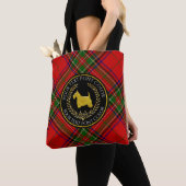 Scottish Terrier Ringside Stewart Tartan Draagtas (Dichtbij)