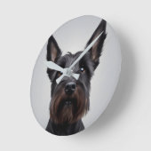 Scottish Terrier Ronde Klok (Hoek)