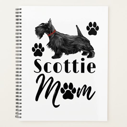 Scottish Terrier Scottie Chien Maman (Devant)