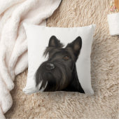 Scottish Terrier (Scotty Dog)  Kussen (Deken)
