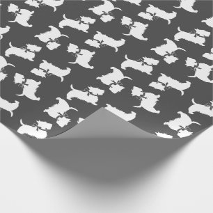 Scottish Terrier Scotty Dog Puppy Scottie Wrapping Cadeaupapier