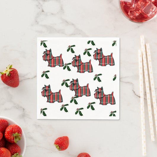 SCOTTISH TERRIER SERVETTEN (Insitu)