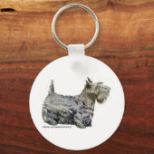 Scottish Terrier Sleutelhanger (Voorkant)
