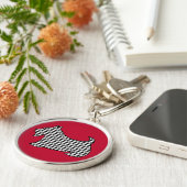 Scottish Terrier Sleutelhanger (Zijkant)