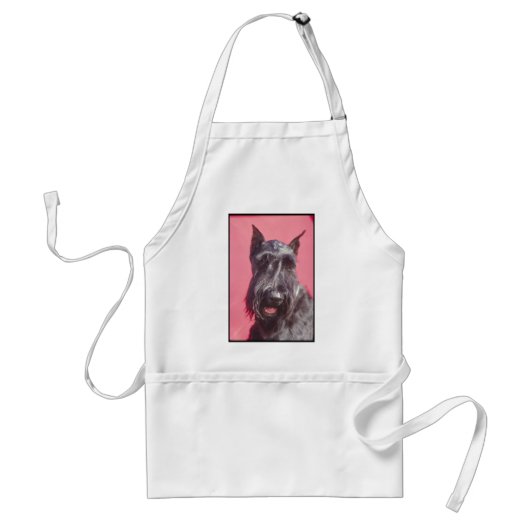 Scottish Terrier Standaard Schort (Voorkant)