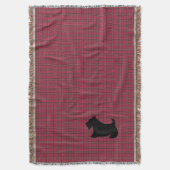 Scottish Terrier Throw Blanket Deken (Voorkant Verticaal)