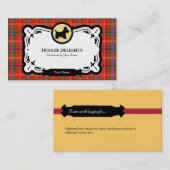 Scottish Terrier Visitekaartje of Pet Packaging (Voorkant / Achterkant)