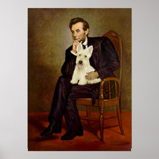 Scottish Terrier (W5) - Lincoln Poster (Voorkant)