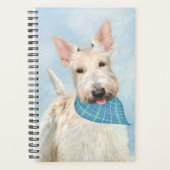 Scottish Terrier Wheaten Dog Painting Art original (Devant)