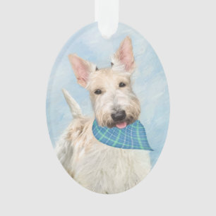 Scottish Terrier Wheaten Dog Painting Art original