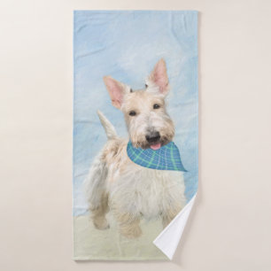 Scottish Terrier Wheaten Dog Painting Art original