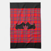 Scottish Terriers Kitchen serviette cadeau (Vertical)
