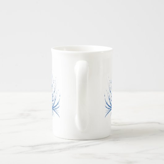Scottish Thistle Bone China Mok (Achterkant)