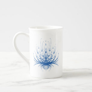Scottish Thistle Bone China Mok